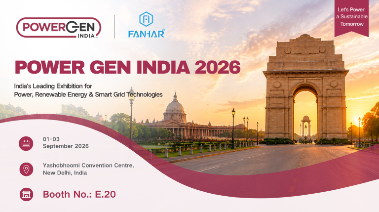 Preview ng Exhibition | FANHAR Electronics na Magde-debut sa POWERGEN India 2026 – Booth E.20, Ang Iyong Pagbisita ay Malugod na Iniimbitahan